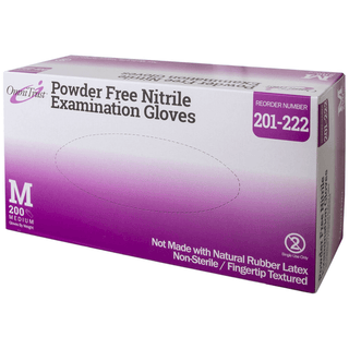 OMNI INTERNATIONAL OMNITRUST NITRILE POWDER FREE EXAMINATION GLOVE - Exam Glove, Nitrile, X-Large, Textured Fingers, Blue, Powder Free (PF), 200/bx, 10 bx/cs (See additional pricing for drop ship orders less than 1,000 cs) | Quantity - 1x CS