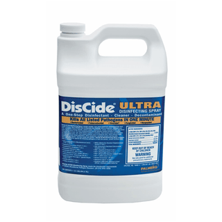 PALMERO DISCIDE ULTRA SURFACE DISINFECTANT - Discide Ultra Bulk Refill, Gallon, 4/cs (US SALES ONLY) | Quantity - 1x CS