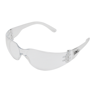 PALMERO PROVISION ECONO WRAPS EYEWEAR - Safety Glasses, Clear Frame/Clear Lens. Full size, 12/cs (US SALES ONLY) | Quantity - 1x CS
