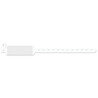 MEDICAL ID SOLUTIONS 10" VINYL WRISTBAND - IMPRINTER - Wristband, Adult/ Pediatric, Imprinter Vinyl, Pink, 500/bx | Quantity - 1x BX