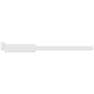 MEDICAL ID SOLUTIONS 12" VINYL WRISTBAND - WRITE-ON - Wristband, Adult, Write-On Vinyl, Red, 500/bx | Quantity - 1x BX