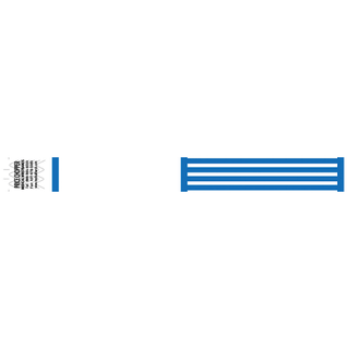 MEDICAL ID SOLUTIONS TYVEK WRISTBANDS - Wristband, Tyvek 1", Solid Pink, 1000/bx | Quantity - 1x BX