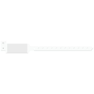 MEDICAL ID SOLUTIONS 10" TRI-LAMINATE WRISTBAND - IMPRINTER - Wristband, Adult/ Pediatric, Imprinter Tri-Laminate, Self Adhesion, Green, 250/bx | Quantity - 1x BX