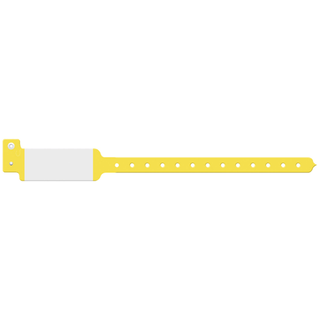 MEDICAL ID SOLUTIONS 10" TRI-LAMINATE WRISTBAND - IMPRINTER - Wristband, Adult/ Pediatric, Imprinter Tri-Laminate, Self Adhesion, Green, 250/bx | Quantity - 1x BX