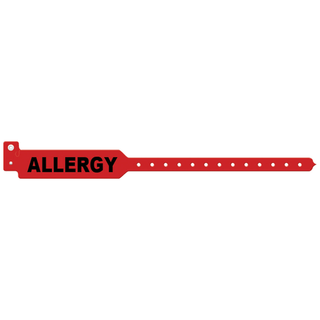 MEDICAL ID SOLUTIONS TRI-LAMINATE ALERT WRISTBANDS - Wristband, L Shape, Tri-Laminate, Fall Risk, Yellow, 500/bx | Quantity - 1x BX