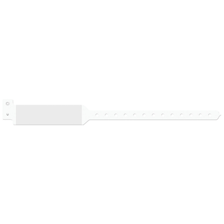 MEDICAL ID SOLUTIONS 12" TRI-LAMINATE WRISTBAND - IMPRINTER - Wristband, Adult, Extra Wide, Imprinter Tri-Laminate, Self Adhesion, Yellow, 250/bx | Quantity - 1x BX
