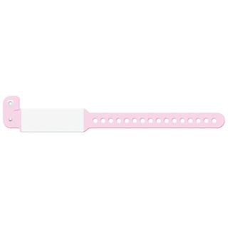 MEDICAL ID SOLUTIONS INFANT TRI-LAMINATE WRISTBAND - Wristband, Infant, Imprinter Tri-Laminate, White, 250/bx | Quantity - 1x BX