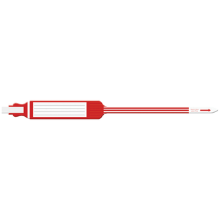 MEDICAL ID SOLUTIONS SELF ADHESION INSERT WRISTBANDS - TRI-LAMINATE - Wristband, Adult, Insert, Self Adhesion, Tri-Laminate, X-Wide, Red, 250/bx | Quantity - 1x BX