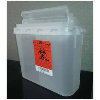 PLASTI WALL MOUNTED SHARPS DISPOSAL SYSTEM - Accessories: Glove Box, 2/cs | Quantity - 1x CS