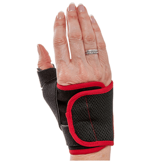 3 POINT PRODUCTS DESIGN LINE THUMB SPLINT - Design Line Thumb Splint, Right, Large, Red Trim, Latex Free (Not to be sold on any third party online store or site, such as Amazon, Walmart, etc) | Quantity - 1x EA