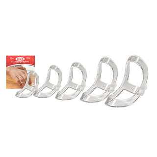 3 POINT PRODUCTS OVAL-8 FINGER SPLINTS - Oval-8 Finger Splint, Graduated Set of 3/Retail Pack - Sizes 4, 5, 6 (090734) (Not to be sold on any third party online store or site, such as Amazon, Walmart, etc) | Quantity - 1x PK