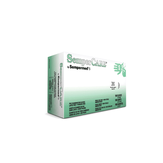 HARPS USA SEMPERCARE VINYL GLOVE - Exam Glove, Vinyl, Smooth, Large, Powder Free (PF), Beaded Cuff, Ambidextrous, 100/bx, 10 bx/cs (70 cs/plt) | Quantity - 1x CS