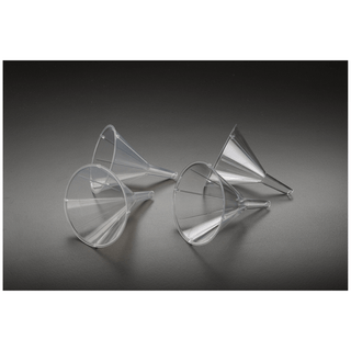 SIMPORT DISPOSABLE FUNNELS - 65mm Funnel, Polypropylene, 100/cs | Quantity - 1x CS