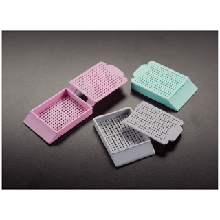 SIMPORT HISTOSETTE I BIOPSY PROCESSING/EMBEDDING CASSETTES - Biopsy Cassette, Orange, 500/bx, 3 bx/cs | Quantity - 1x CS