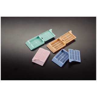 SIMPORT UNISETTE TISSUE CASSETTE W/LID - Embedding Cassette & Lid, Pink, 500/bx, 3 bx/cs | Quantity - 1x CS