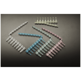 SIMPORT AMPLITUBE PCR REACTION STRIPS - Thin Wall Reaction Strip, Attached Cap Strip, Yellow, 125/cs | Quantity - 1x CS