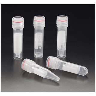 SIMPORT MICREWTUBE TUBES WITH O-RING SEAL SCREW CAP - 2.0mL Tube, Self-Standing, Sterile, Printed, 50/pk, 10 pk/cs (Item is on Manufacturer Backorder with no ETA on Availability) | Quantity - 1x CS