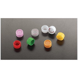 SIMPORT COLORED CLOSURES - Caps, O-Ring & Loop, Yellow, 1000/cs | Quantity - 1x CS