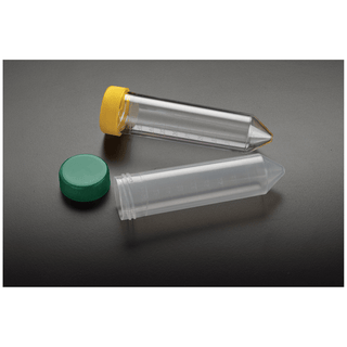 SIMPORT 50ML DISPOSABLE CENTRIFUGE TUBES - 50mL Centrifuge Tube, Non-Sterile, Polypropylene, Yellow Cap,  500/cs | Quantity - 1x CS