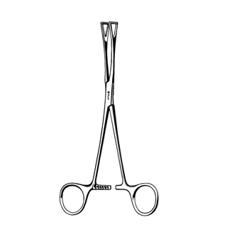 SKLAR REUSEABLE SURGICAL INSTRUMENTS - Schroeder- Pozzi Tenaculum Forceps, 1x1 Prongs, 10" (DROP SHIP ONLY) | Quantity - 1x EA