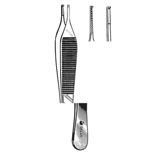 SKLAR REUSEABLE SURGICAL INSTRUMENTS - Schroeder- Pozzi Tenaculum Forceps, 1x1 Prongs, 10" (DROP SHIP ONLY) | Quantity - 1x EA