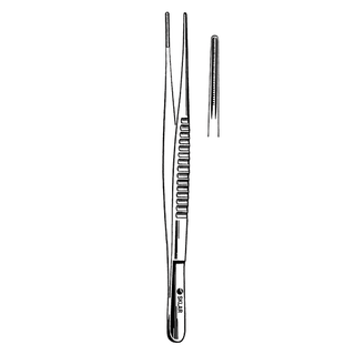 SKLAR REUSEABLE SURGICAL INSTRUMENTS - Schroeder- Pozzi Tenaculum Forceps, 1x1 Prongs, 10" (DROP SHIP ONLY) | Quantity - 1x EA