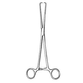 SKLAR REUSEABLE SURGICAL INSTRUMENTS - Schroeder- Pozzi Tenaculum Forceps, 1x1 Prongs, 10" (DROP SHIP ONLY) | Quantity - 1x EA