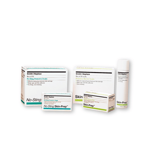 SMITH & NEPHEW SKIN-PREP PROTECTIVE DRESSINGS - Wipes Liquid Dressing, 50/pkg, 20 pkg/cs (105 cs/plt)  (HAZMAT Fees Apply, cannot ship via Air or to AK, GU, HI, MP, PR, VI) | Quantity - 1x CS