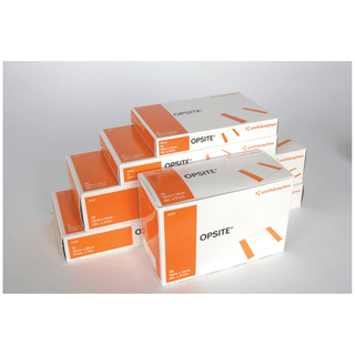 SMITH & NEPHEW OPSITE TRANSPARENT ADHESIVE FILM DRESSINGS - Film Dressing, 5" x  4", 50/pkg, 4 pkg/cs  | Quantity - 1x CS