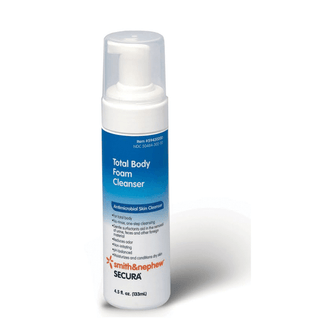 SMITH & NEPHEW SECURA TOTAL BODY FOAM CLEANSER - Total Body Foam Cleanser, 8 oz, 12/cs  | Quantity - 1x CS