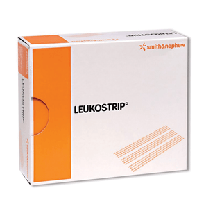SMITH & NEPHEW LEUKOSTRIP WOUND CLOSURE STRIPS - Wound Closure Strips, 6.4 x 3.8mm, " x 3", 50/ctn, 4 ctn/cs  (Short-Dated & Non-Returnable) | Quantity - 1x CS