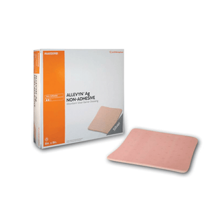 SMITH & NEPHEW ALLEVYN AG NON-ADHESIVE DRESSINGS - Non-Adhesive Dressing, Hydrocellular, 8" x 8", 10/bx, 2 bx/cs  (Short-dated; Non-Returnable) | Quantity - 1x CS