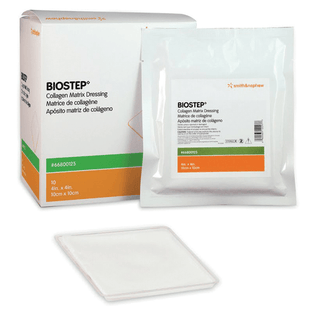 SMITH & NEPHEW BIOSTEP COLLAGEN DRESSINGS - Dressing, Collagen, 2" x 2", BIOSTEP AG, 10/bx  | Quantity - 1x BX