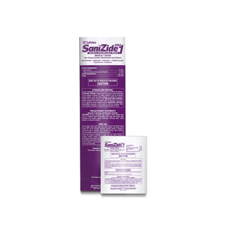 SAFETEC SANIZIDE PRO 1 SURFACE DISINFECTANT - SaniZide Pro 1, Wipes, 50/bx, 6 bx/cs (HAZMAT Fees Apply, cannot ship via Air or to AK, GU, HI, MP, PR, VI) | Quantity - 1x CS