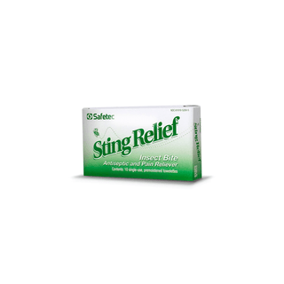 SAFETEC STING RELIEF - Sting Relief Wipe, Bulk, 3000/cs | Quantity - 1x CS
