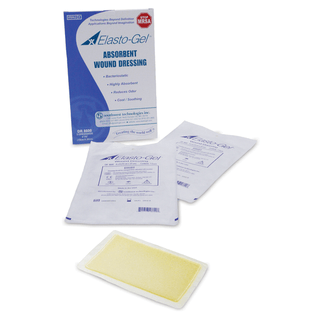 SOUTHWEST ELASTO-GEL WOUND CARE - Wound Dressing, 6" x 8", No Tape, 5/bx  | Quantity - 1x BX