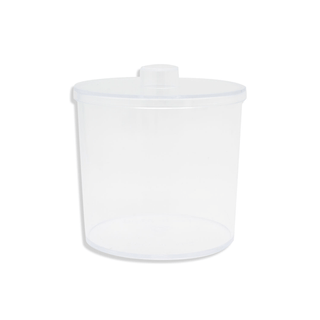 DUKAL TECH-MED DRESSING JARS - Dressing Jar, 4" x 4", Plastic, Clear, 5/cs | Quantity - 1x CS