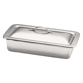 DUKAL TECH-MED INSTRUMENT TRAYS - Flat Instrument Tray, 15 1/8" x 10" x 5/8", Stainless Steel | Quantity - 1x EA