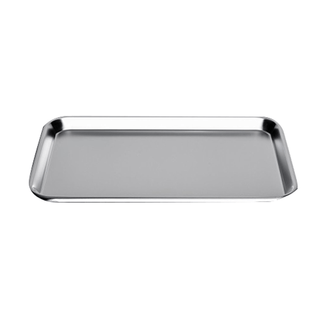 DUKAL TECH-MED INSTRUMENT TRAYS - Flat Instrument Tray, 15 1/8" x 10" x 5/8", Stainless Steel | Quantity - 1x EA