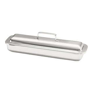 DUKAL TECH-MED INSTRUMENT TRAYS - Flat Instrument Tray, 15 1/8" x 10" x 5/8", Stainless Steel | Quantity - 1x EA