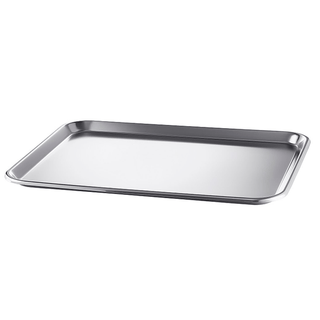 DUKAL TECH-MED INSTRUMENT TRAYS - Flat Instrument Tray, 15 1/8" x 10" x 5/8", Stainless Steel | Quantity - 1x EA