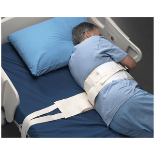 TIDI POSEY BELTS - Posey Self-Releasing Padded Belts, w/ Hook and Loop, 2-Piece, Fits waist up to 60in (Continental US + HI Only) | Quantity - 1x EA
