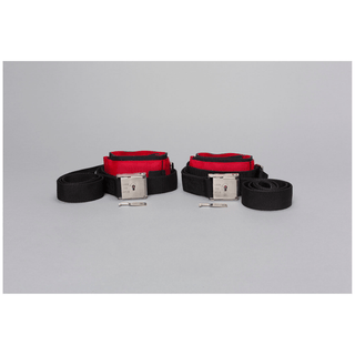 TIDI POSEY LIMB HOLDERS - Posey Ankle Restraint, Twice-as-Tough, Once Size Fits Most, Buckle Lock, 1-Strap, Neoprene, Red (Continental US + HI Only) | Quantity - 1x PR