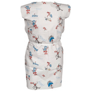 TIDI TISSUE POLY TISSUE PATIENT GOWN - Exam Gown, 2-Ply, T/P, 30" x 42", Sky Blue, 50/cs | Quantity - 1x CS