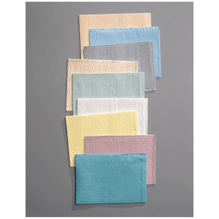 TIDI 2-PLY TISSUE/POLY TOWEL & BIB - Bib, 10" x 13", 2-Ply + Poly, Pediatric Print, Bugs N Things, 250/cs | Quantity - 1x CS