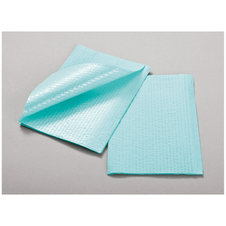 TIDI 2-PLY TISSUE/POLY TOWEL & BIB - Bib, 10" x 13", 2-Ply + Poly, Pediatric Print, Bugs N Things, 250/cs | Quantity - 1x CS