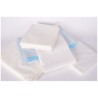 TIDI EQUIPMENT DRAPE SHEET - Drape Sheet, Tissue/ Poly, 30" x 48", Blue, 100/cs | Quantity - 1x CS