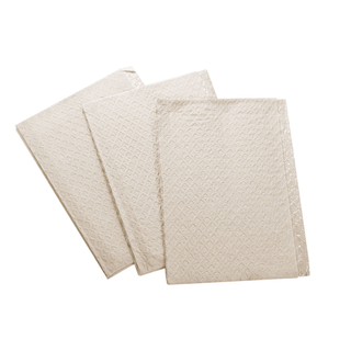 TIDI 3-PLY TISSUE/POLY TOWEL & BIB - Towel, 13" x 18" White, Poly-Back, Diamond-Embossed, 500/cs | Quantity - 1x CS
