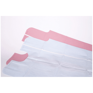 TIDI TISSUE POLY TISSUE PATIENT GOWN - Exam Gown, 2-Ply, T/P, 30" x 42", Sky Blue, 50/cs | Quantity - 1x CS