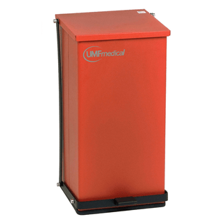UMF MEDICAL WASTE CAN RECEPTACLE - Waste Receptacle, Step-On, Stainless Steel, 32 Quart (8 Gallon / 30 Liter) (DROP SHIP ONLY) | Quantity - 1x EA